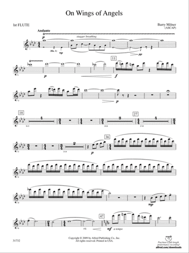 On Wings of Angels: Flute