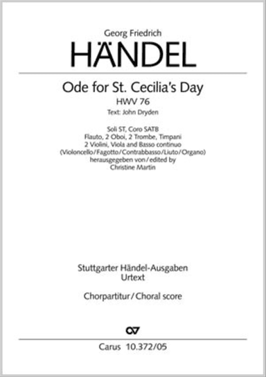 Ode for St. Cecilias Day