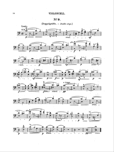 Grützmacher: Etudes, Op. 72