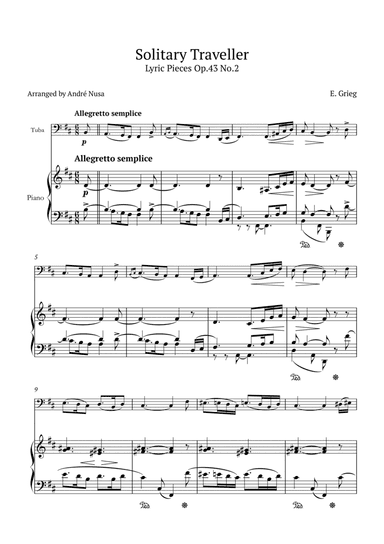 Lyric Pieces Op.43 No.2