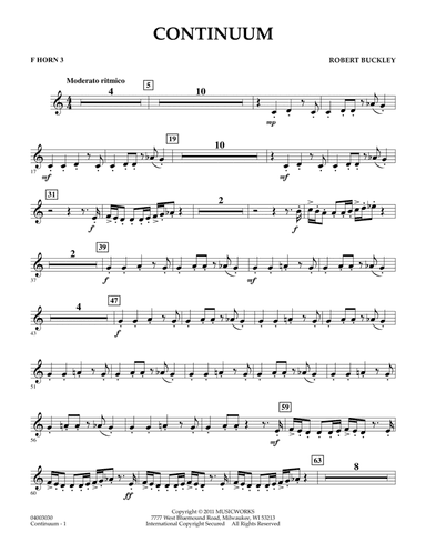 Continuum - F Horn 3