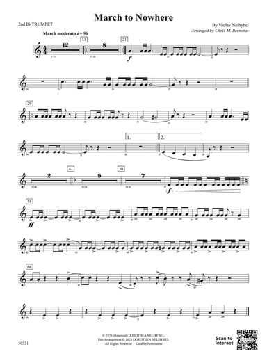 March to Nowhere: 2nd B-flat Trumpet