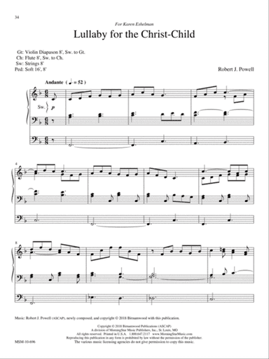 Lullaby for the Christ-Child (Downloadable)