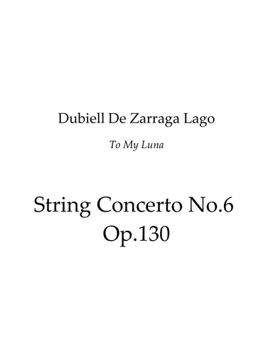 String Concerto No.6