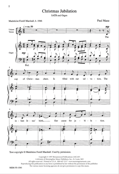 Christmas Jubilation (Downloadable)