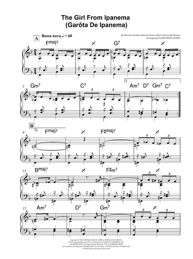 The Girl From Ipanema (garĂ´ta De Ipanema)