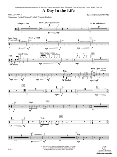 A Day in the Life: 2nd Percussion
