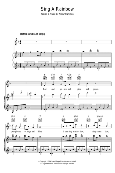 Sing A Rainbow
