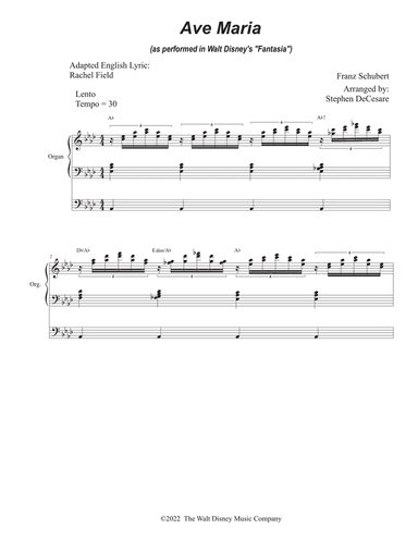 Ave Maria, Op. 52 No. 6