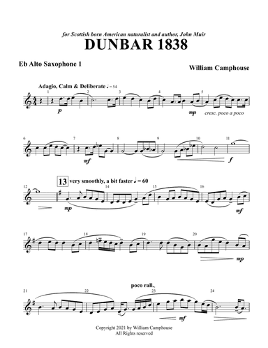 Dunbar 1838: E-flat Alto Saxophone
