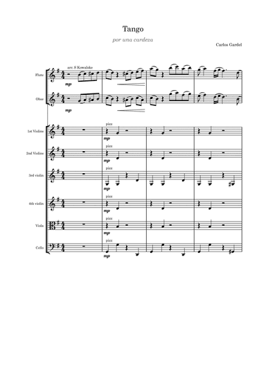 Tango - Por Una Cabeza