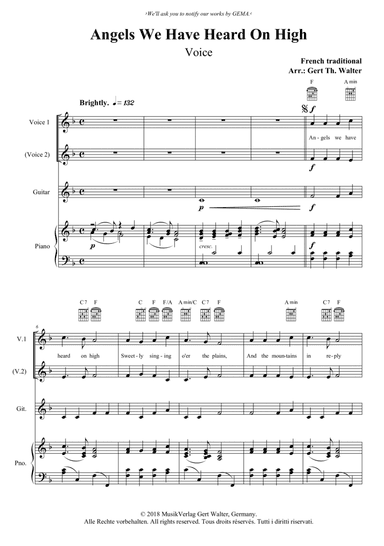 Angels We Have Heard On High