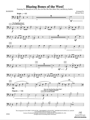 Blazing Bones of the West!: Bassoon