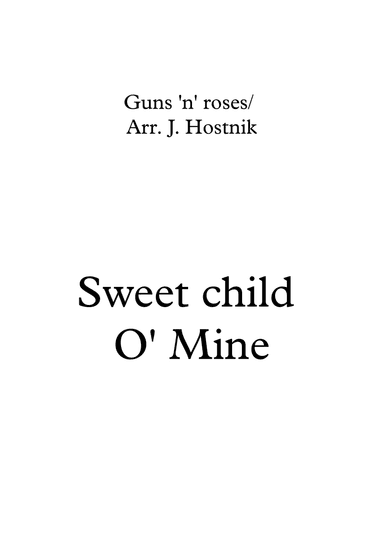 Sweet Child O' Mine
