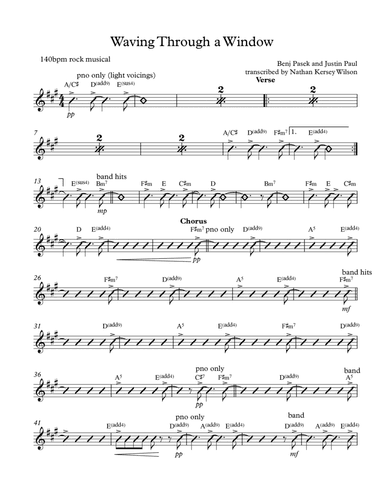 Waving Through A Window