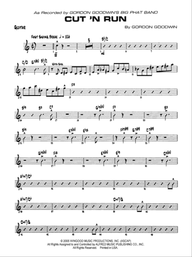 Cut 'n Run: Guitar
