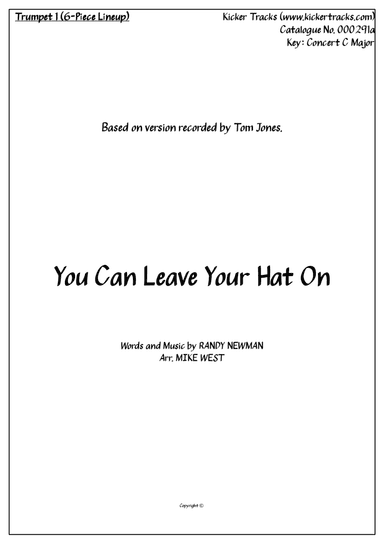 You Can Leave Your Hat On