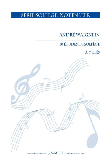 10 Etudes de solfège (5 clés) for Music Theory