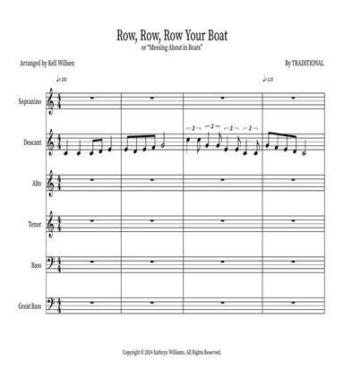 Row, Row, Row Your Boat