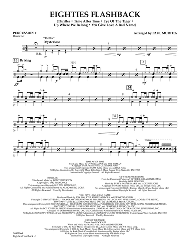 Eighties Flashback - Percussion 1