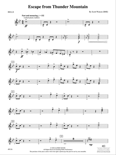 Escape from Thunder Mountain: Mallets