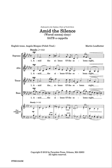 Amid the Silence