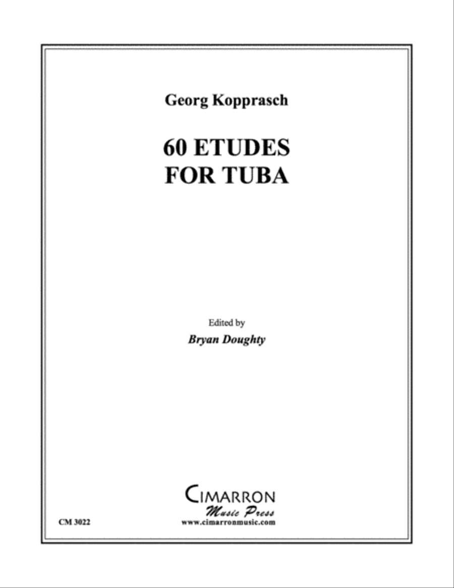 60 Etudes for Tuba