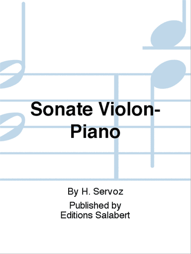 Sonate Violon-Piano