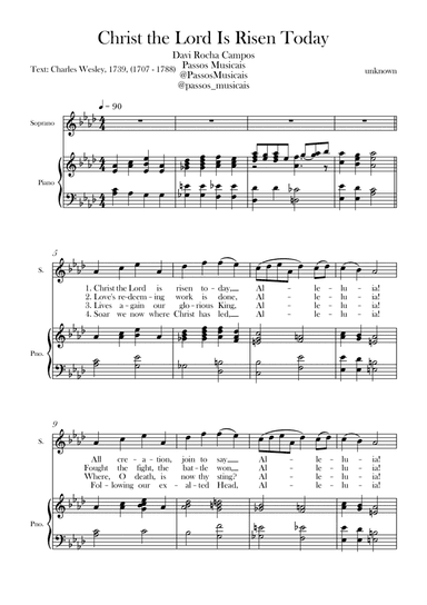 Christ the Lord is Rises today