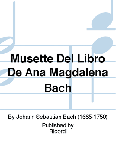 Musette Del Libro De Ana Magdalena Bach
