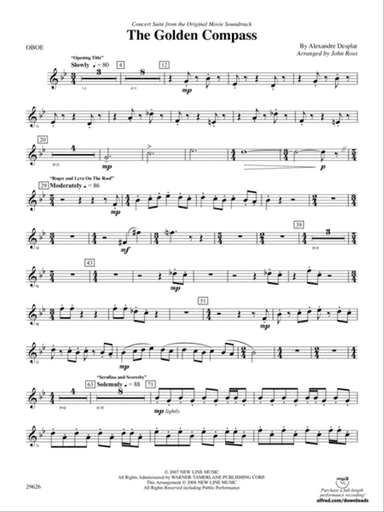 The Golden Compass: Oboe
