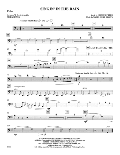 Singin' in the Rain: Cello