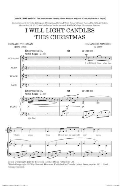 I Will Light Candles This Christmas