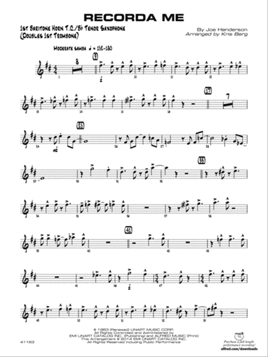 Recorda me: Baritone T.C.