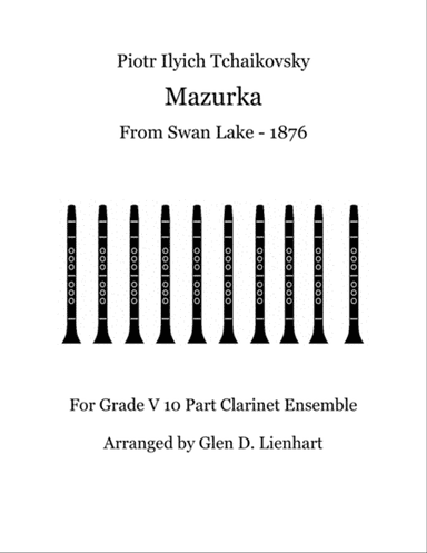 Mazurka - Swan Lake (Clarinets)