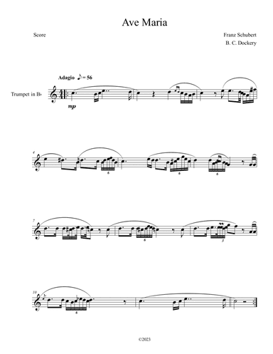 Ave Maria (Trumpet Solo)