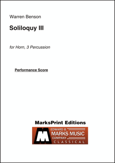 Soliloquy III