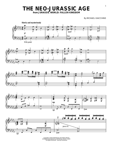 The Neo-Jurassic Age (from Jurassic World: Fallen Kingdom)