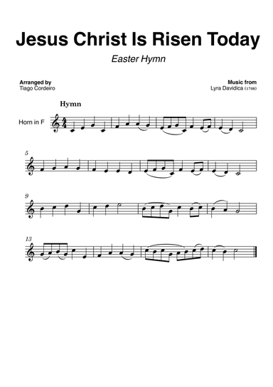 Jesus Christ Is Risen Today