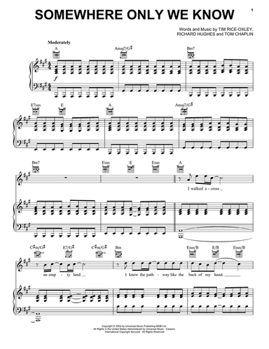 Somewhere Only We Know