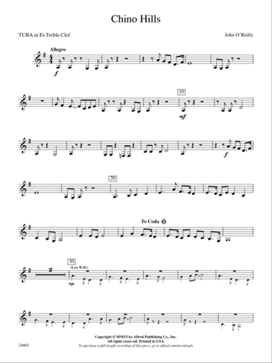 Chino Hills: (wp) E-flat Tuba T.C.