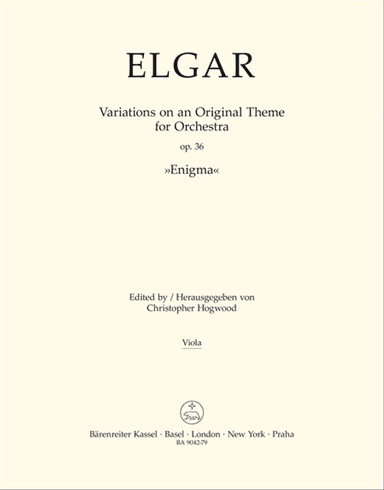 Variations on an Original Theme for Orchestra op. 36 'Enigma'