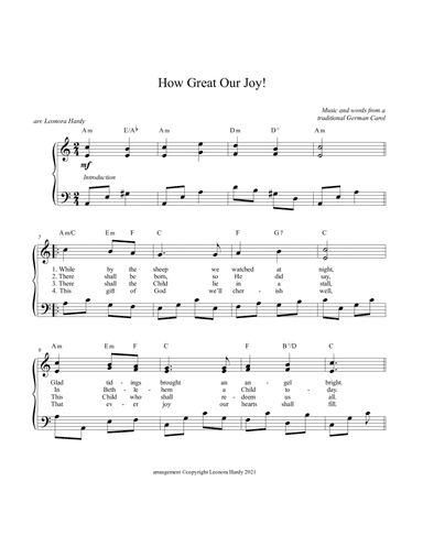How Great Our Joy