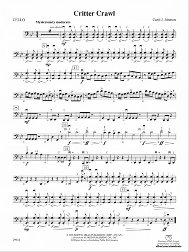 Critter Crawl: Cello