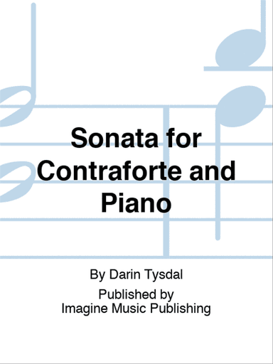 Sonata for Contraforte and Piano