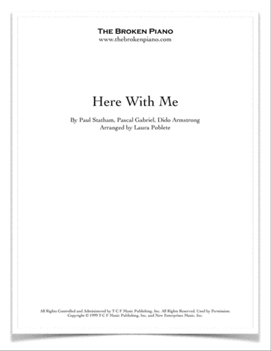 Here With Me