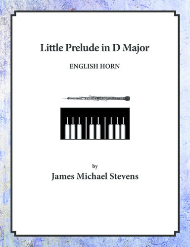 Little Prelude in D Major - English Horn & Piano