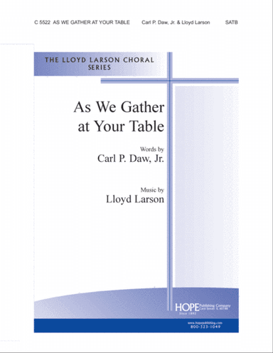 As We Gather at Your Table