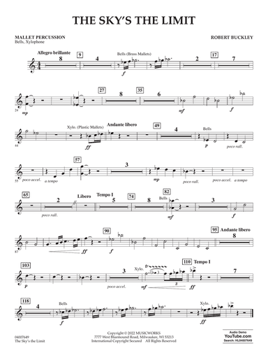The Sky's the Limit - Mallet Percussion