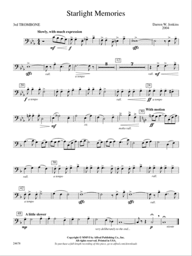 Starlight Memories: 3rd Trombone